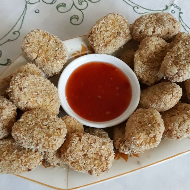 Chicken-Free Nuggets (Plant Based Bites)