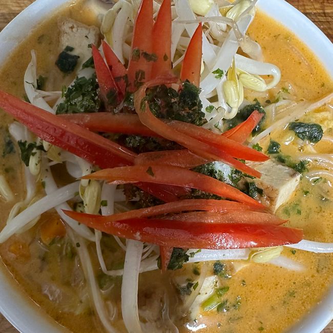 Thai Style Chicken Satay Soup