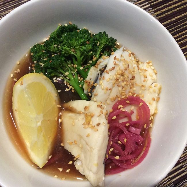 Asian Ginger Fish Bowl for One