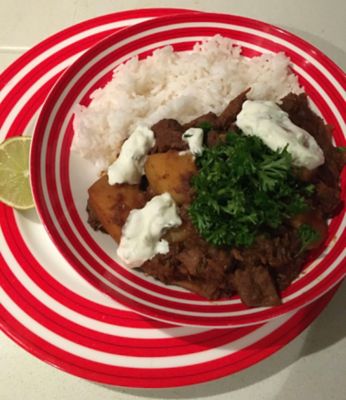 Rohingya Inspired Beef Curry
