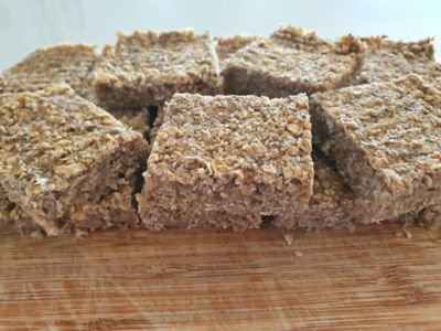 Banana, Oat & Coconut Slice