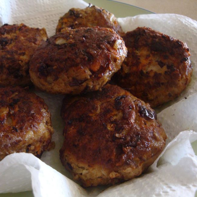 Pork & Veal and Red Kidney Bean Rissoles