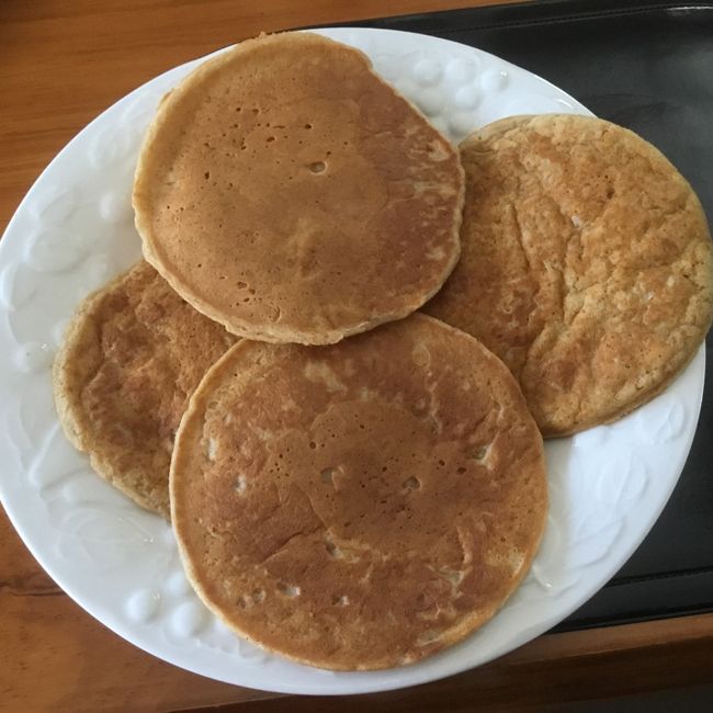 Apple & Cinnamon Pancakes