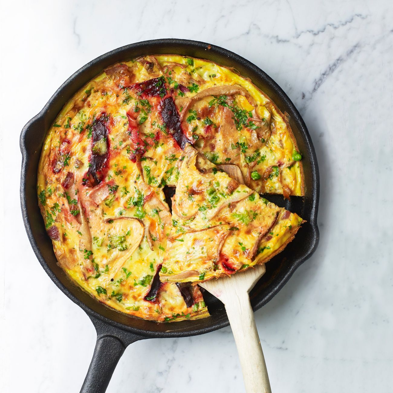 Pasta frittata