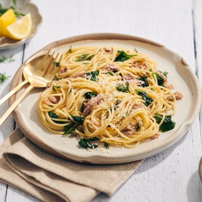 Zesty Tuna Spaghettini