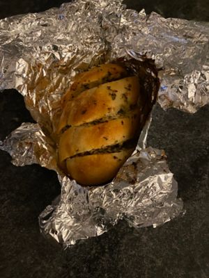 Air fryer garlic bread