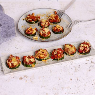 Zucchini Pizza Bites