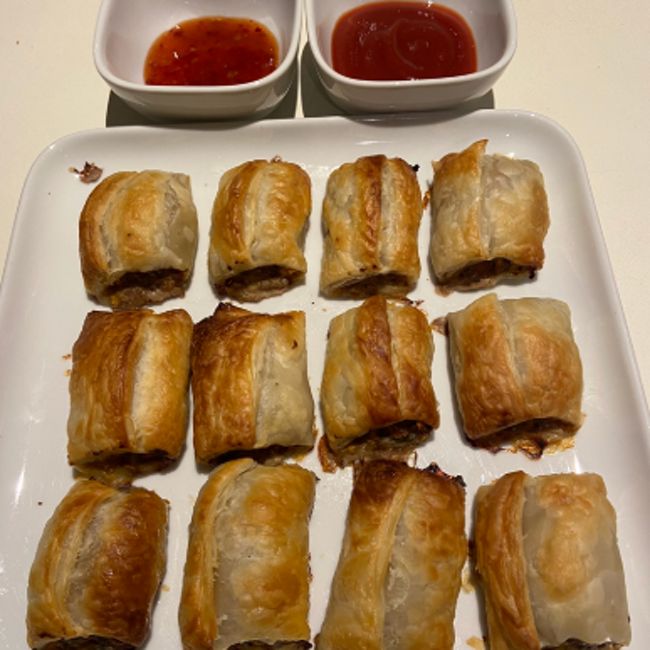 Beef Sausage Rolls